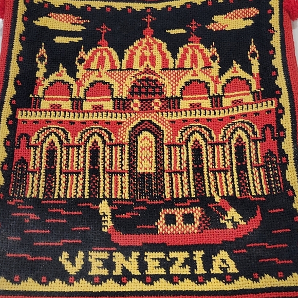 Vintage Venezia Italian Knit Handbag Venice - Picture 2 of 8